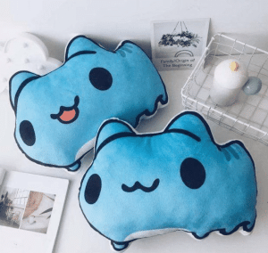 Huggable Bugcat Capoo Plush Throw Pillow: Soft, Cute, and Elastic - Ideal Gift for Kids, Couples, and Friends!