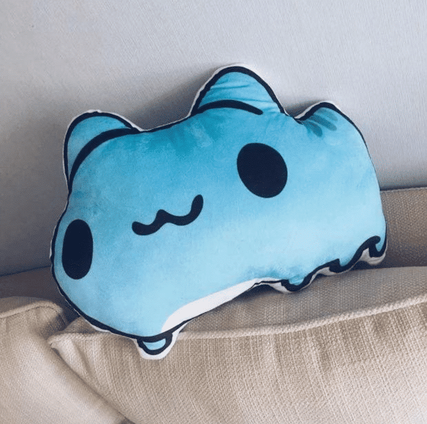 Huggable Bugcat Capoo Plush Throw Pillow: Soft, Cute, and Elastic - Ideal Gift for Kids, Couples, and Friends! - Image 2