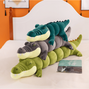 Embrace Softness with our 80cm Super Soft Plush Long Crocodile Toy - Perfect Cuddly Companion!