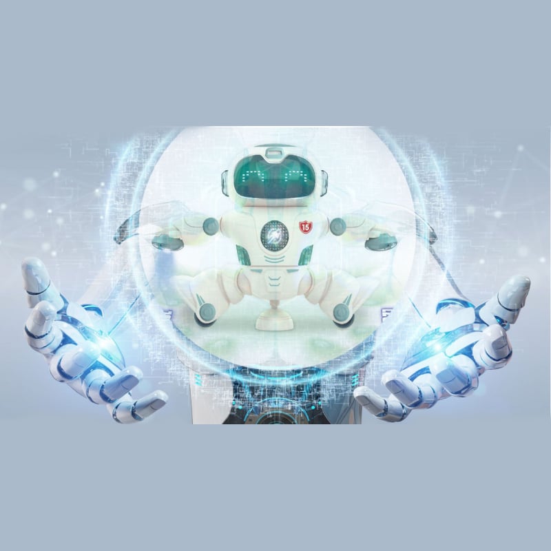 Engaging and Colorful Dancing Robot Toy for Kids - Music, Movement, and Flashing Lights Enhance Skills and Playtime - Made from Quality ABS Material - Perfect Gift! 6678