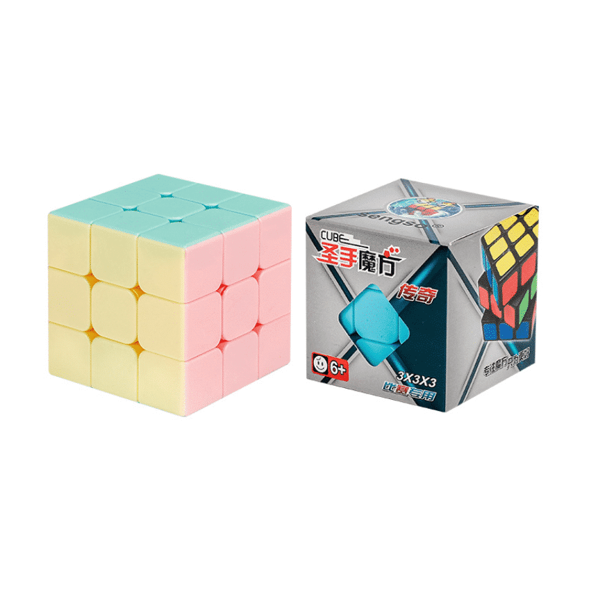 Sengso Professional Smooth Rubik's Cube: Explore Smooth and Vibrant Play, Lightweight, Easy-to-Use ABS Design! - Image 4