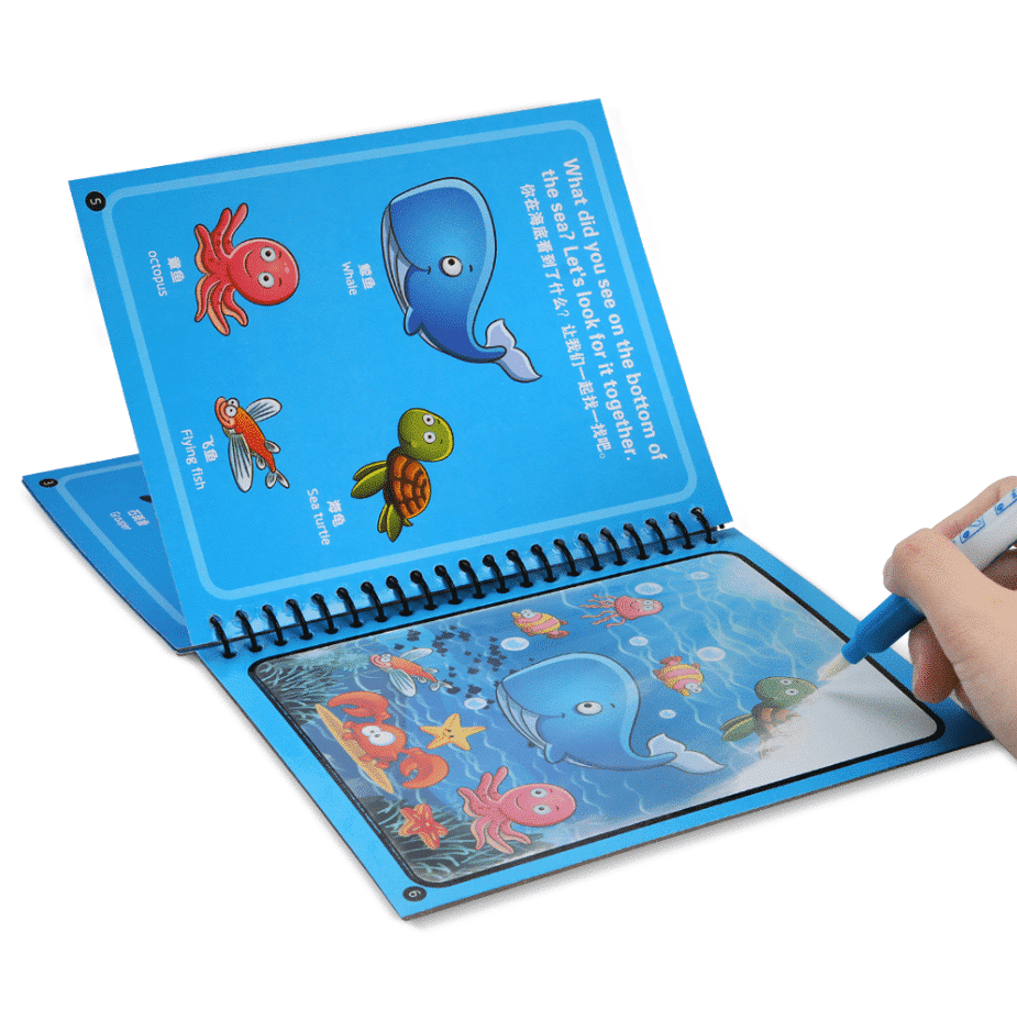 Mess-Free Drawing Book - Endless Reusable Fun: Unleash Creativity and Motor Skills - Ideal for Gifts, Party Favors, and Educational Play! - Image 4