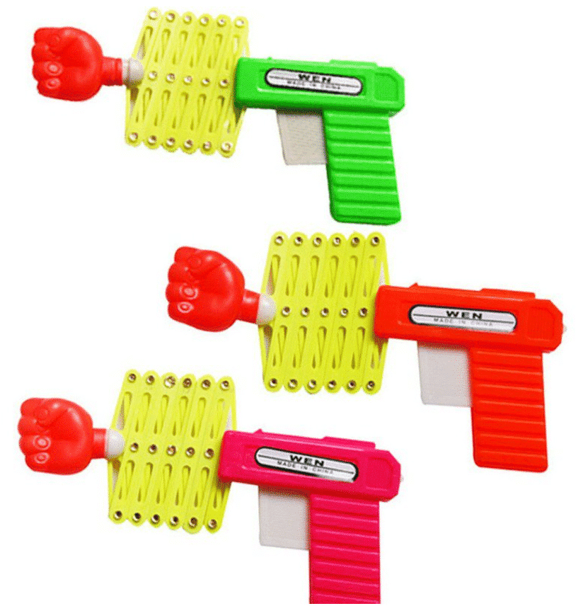 Stretchy Fist Prank Gun: Classic Children's Toy for Endless Fun - Surprising Action in a Compact Size! - Image 4