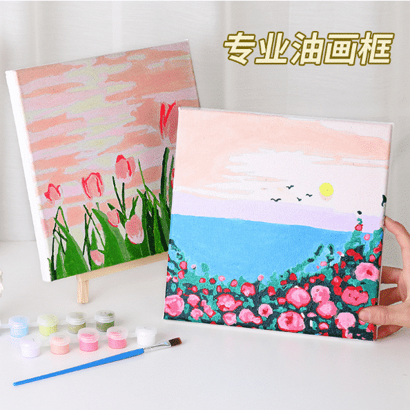 Create Masterpieces Effortlessly with Premium Paint-by-Numbers Kit - High-Quality Canvas, Environmentally-Friendly Paints, and Easy-to-Follow Instructions Included Scenes - Image 5