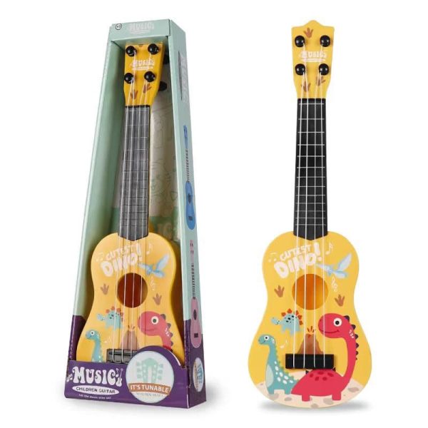 Children's Mini Guitar Toy: Playable, realistic ukulele instrument, musical fun for learning and enjoyment - Image 5