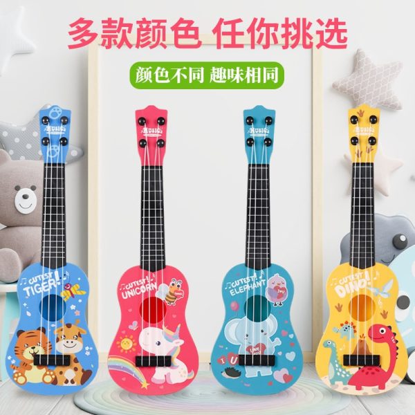 Children's Mini Guitar Toy: Playable, realistic ukulele instrument, musical fun for learning and enjoyment - Image 7