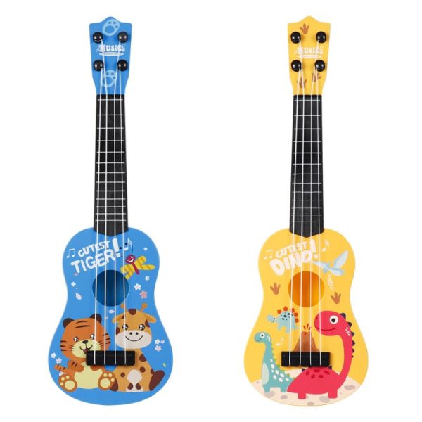 Children's Mini Guitar Toy: Playable, realistic ukulele instrument, musical fun for learning and enjoyment - Image 10