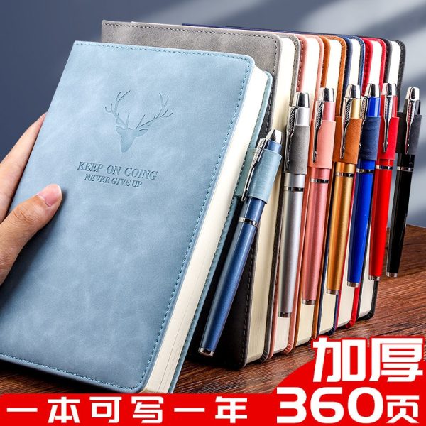 Kaba Xiong A5 Notebook: Sleek, Business-Ready Design with 180 Pages, Ideal for Students and Professionals