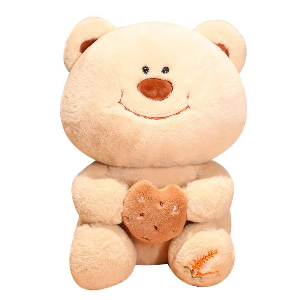 Adorable Bear Plush Toy - Bear Doll for Cuddling, Sleeping, and Bed Decor, Ideal Birthday Gift for Girls