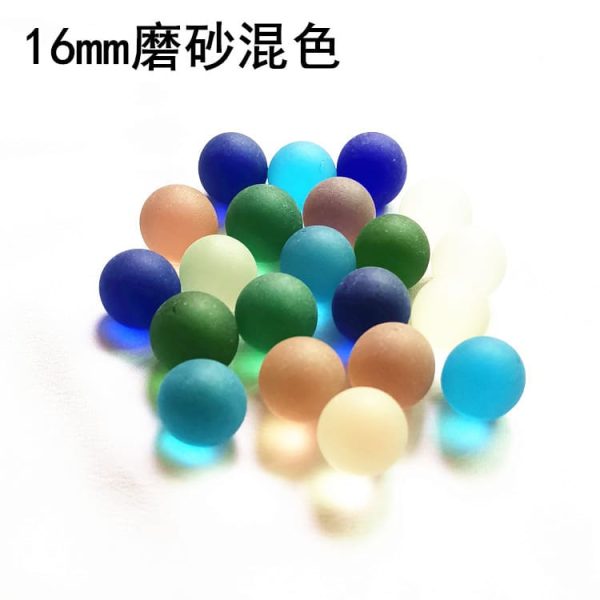 Explore Creative Crafting with 16mm Mixed Glass Beads (20pcs Pack), Perfect for Age 6+ Fun and Nostalgic Projects - Image 6