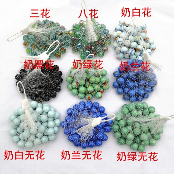 Explore Creative Crafting with 16mm Mixed Glass Beads (20pcs Pack), Perfect for Age 6+ Fun and Nostalgic Projects - Image 5