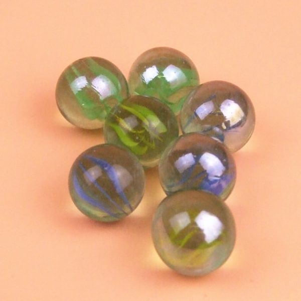 Explore Creative Crafting with 16mm Mixed Glass Beads (20pcs Pack), Perfect for Age 6+ Fun and Nostalgic Projects - Image 3