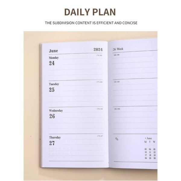 [SG Stock] 2024 Creative and Trendy Slime Planner A6 148*210 perfect dowling paper with multiple colors available - Image 8