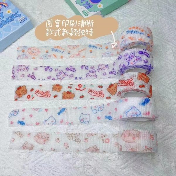 [SG Seller]2-meter long Cute Finger Protection bandage | cartoon | Fruit | Dotted|Random |Goodie Bag 2.5CM * 2m - Image 4