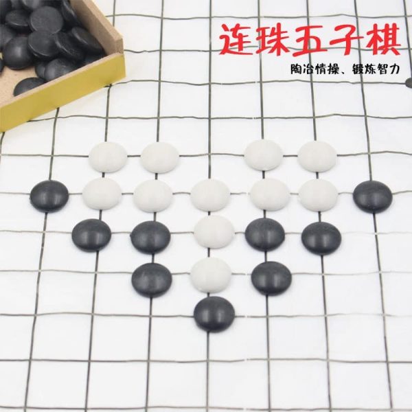 [SG Seller]Gomoku (Five in a Row) Gomoku Board Game Wholesale Leisure and Entertainment Parent-Child Interactive Toy - Image 2